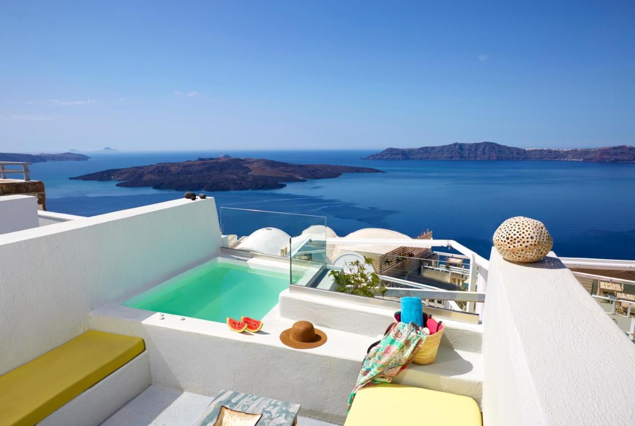 Caldera Gem Suites Fira (Santorini) Bagian luar foto